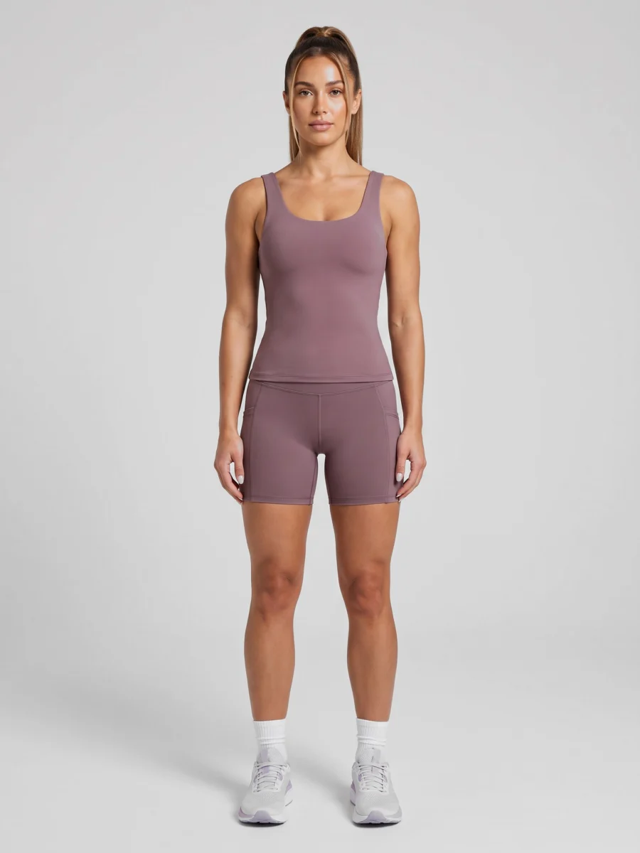 Aero Run Cycling Shorts - Pink/Purple