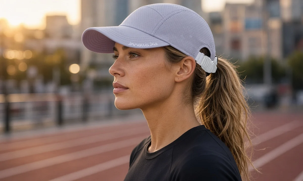 Lightweight running cap - back